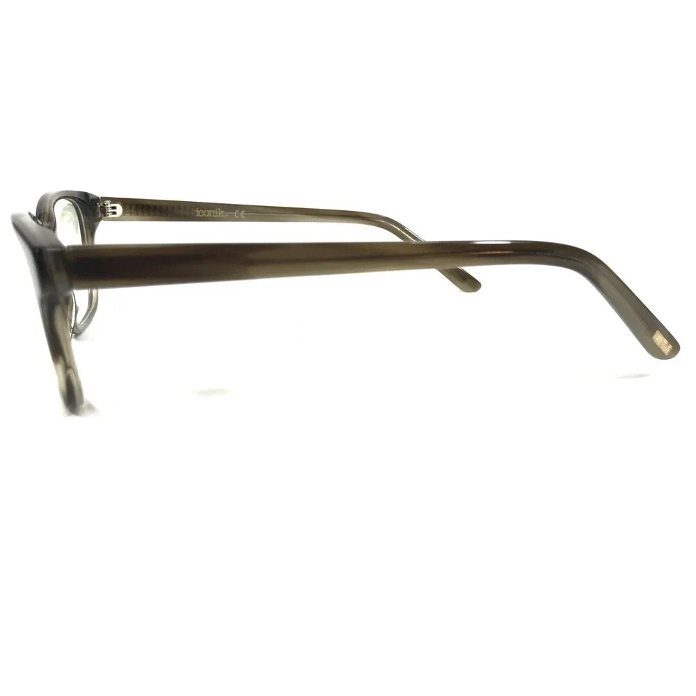 Iconik Eyeglasses Frames Jade C01 Green Tortoise Square Full Rim 51-17-143